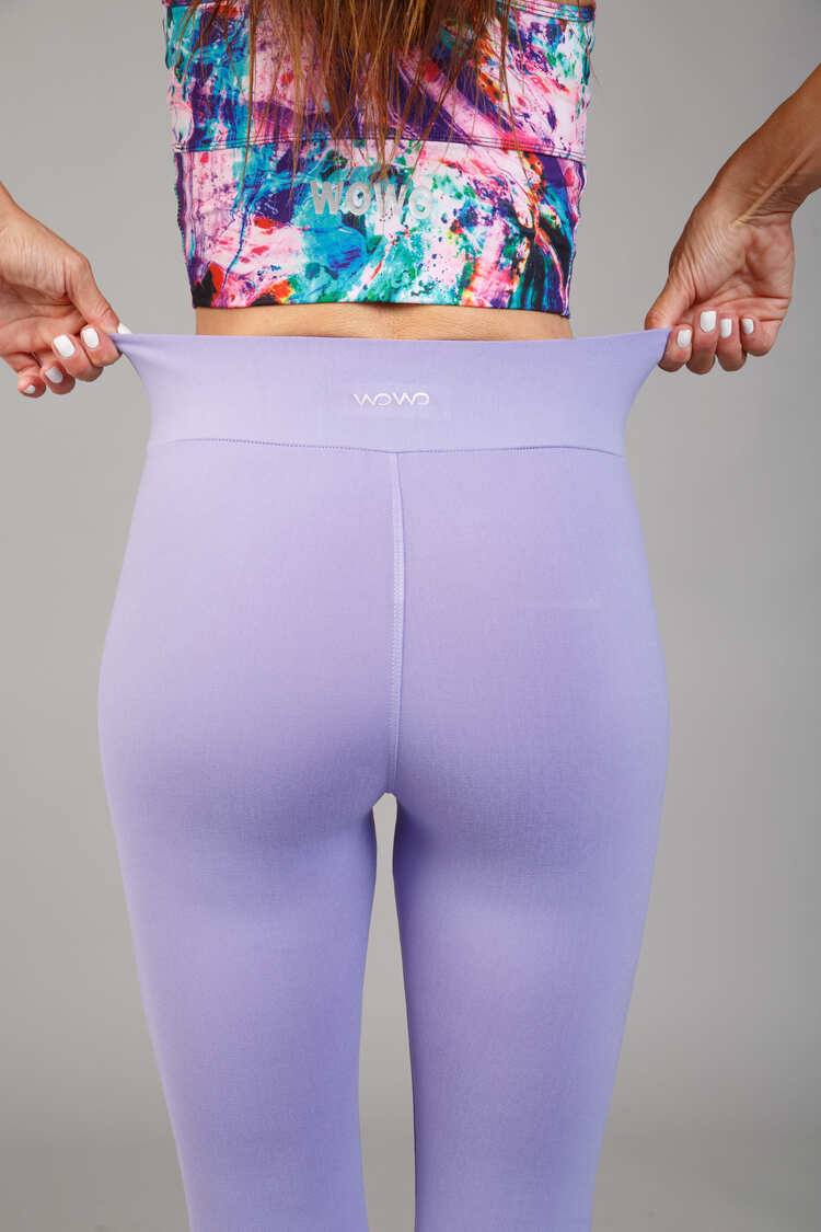 Dámské mléčné hedvábné capri legíny – 325