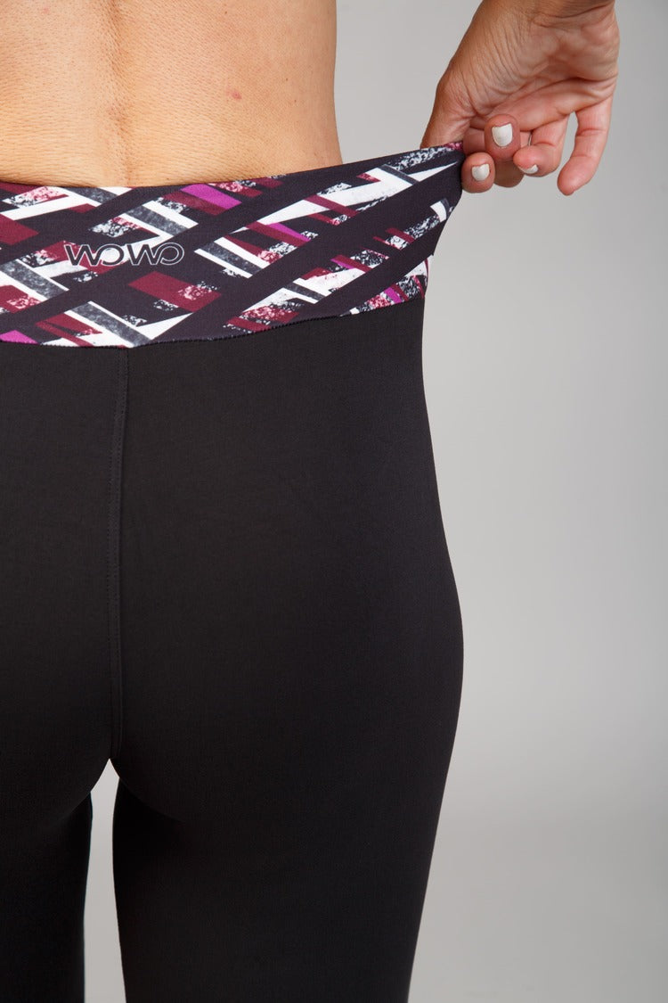 Dámské mléčné hedvábné capri legíny – 332