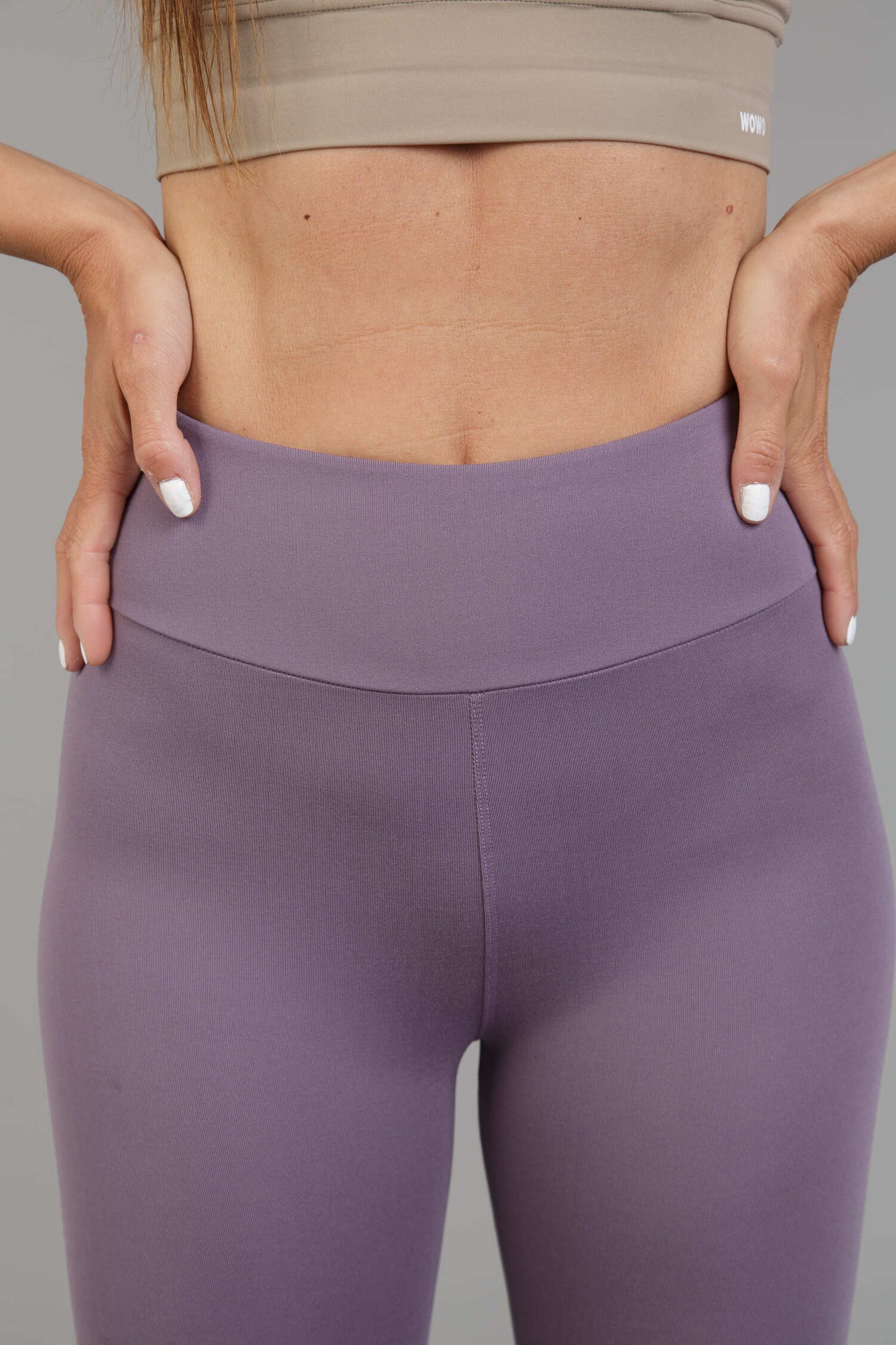 Dámské mléčné hedvábné capri legíny – 321