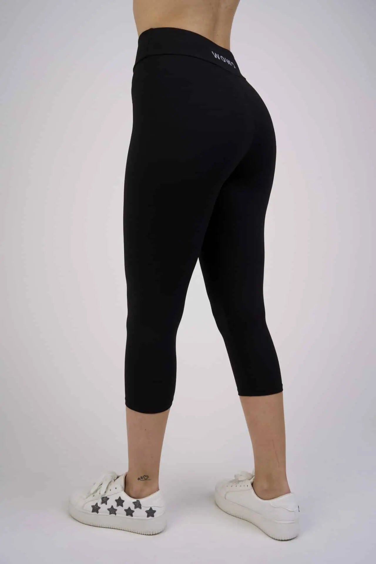Dámské mléčné hedvábné capri legíny – 78